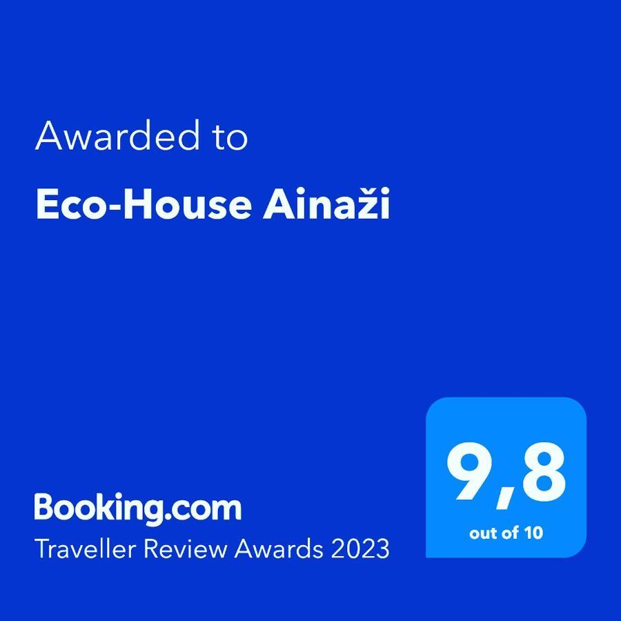 Eco-House Ainazi Villa Bagian luar foto